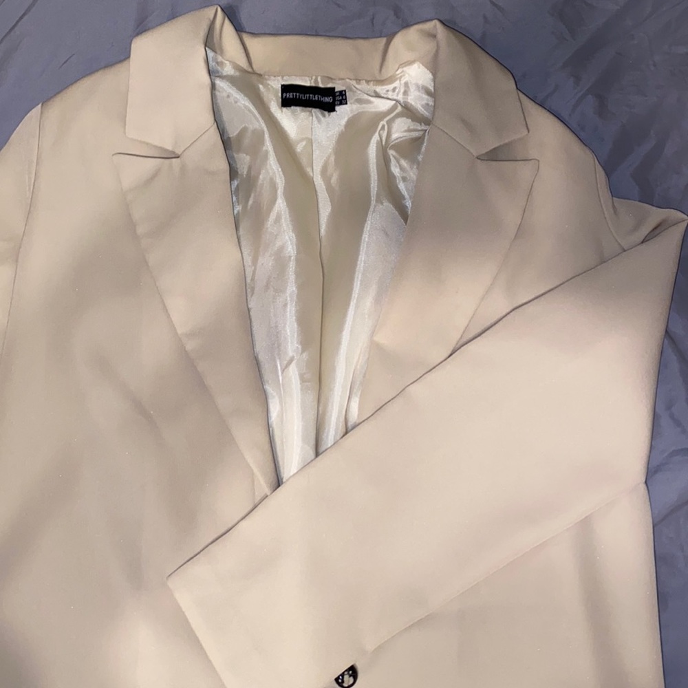 PrettyLittleThing Blazer in size 0.